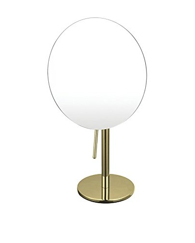 Nameek's Glimmer Single Sided 3X Makeup Mirror, Gold