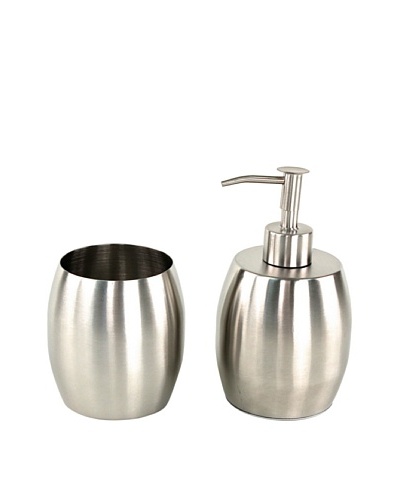 Nameek’s 2-Piece Nigella Bath Set, Stainless