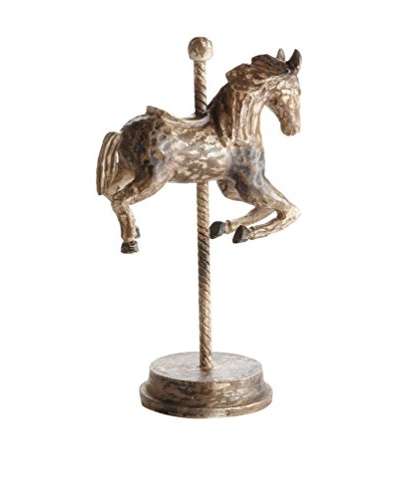 Napa Home and Garden Carousel Horse, Brown