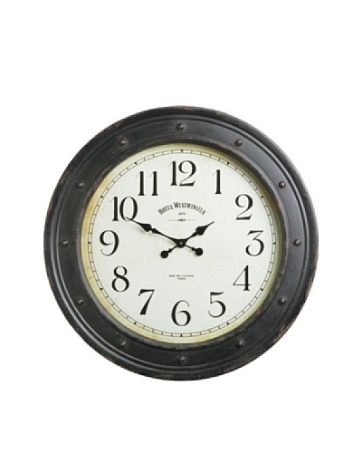 Napa Home and Garden Antique Style Wall Clock