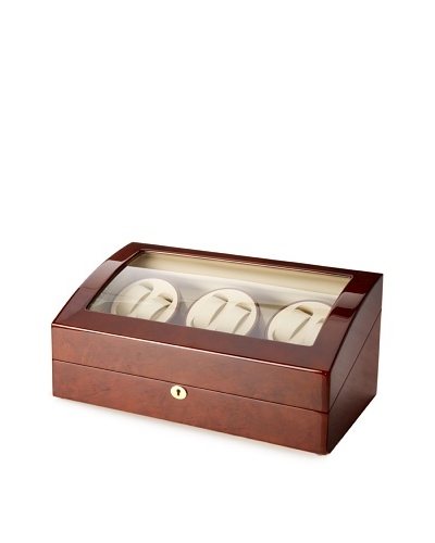 Nathan Direct Thirteen Watch Case, Deep Burl