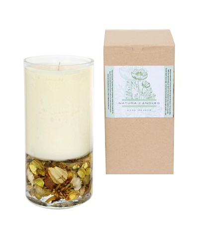 Natura Candles Hibiscus and Honeysuckle Botanical Decorative Candle