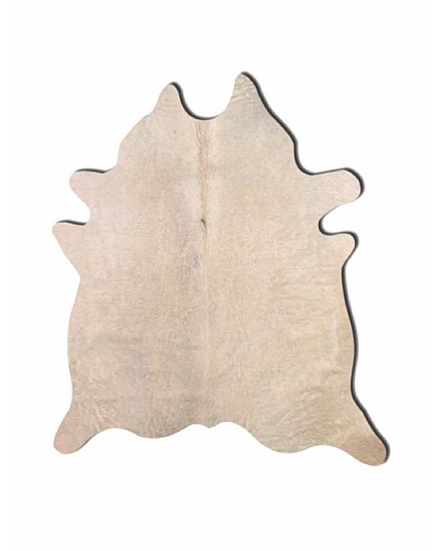 Natural Brand Geneva Cowhide Rug, Natural, 7' x 5' 5As You See