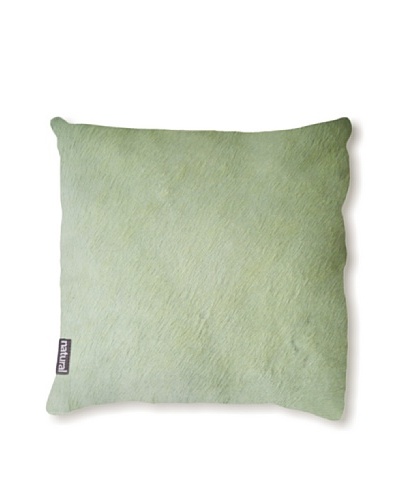 Natural Brand Torino Cowhide Pillow, LimeAs You See