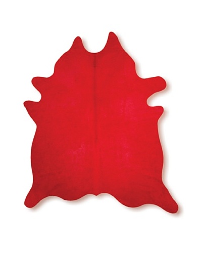 Natural Brand Geneva Cowhide Rug, Firecracker, 7' x 5' 5