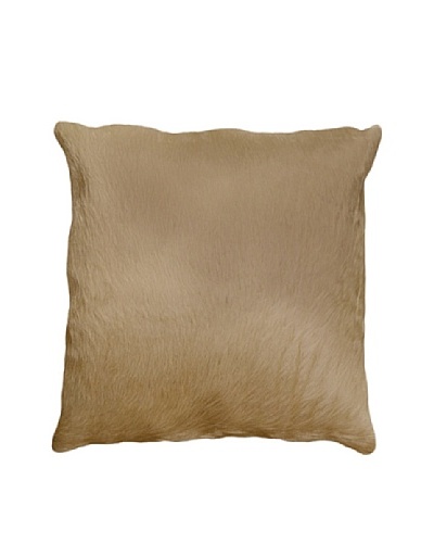 Natural Brand Torino Cowhide Pillow, Natural