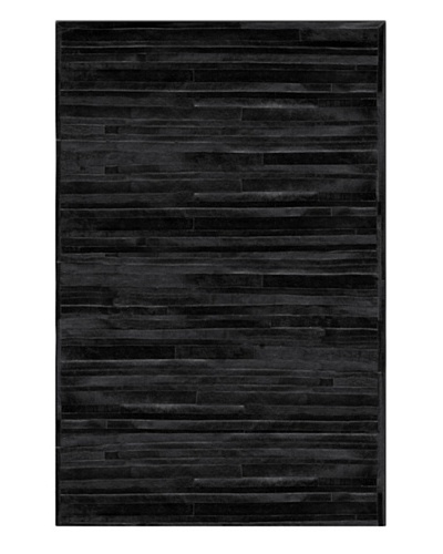 Natural Brand Linear Cowhide Rug