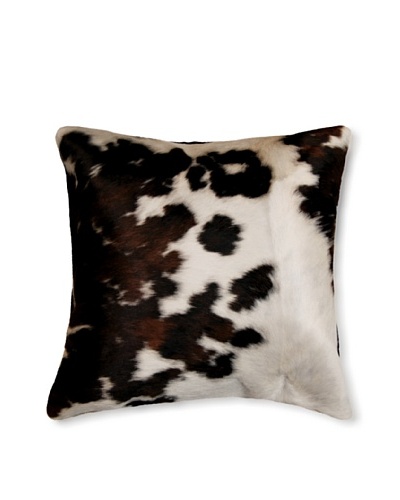 Natural Brand Torino Cowhide Pillow, Tri-Color, 16 x 16