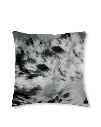 Natural Brand Torino Cowhide Pillow, S & P Black/White