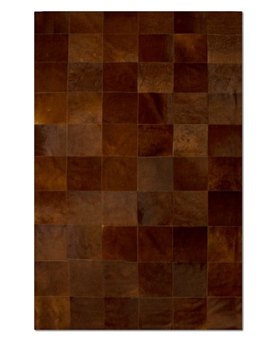 Natural Brand Barcelona Cowhide Patchwork Rug