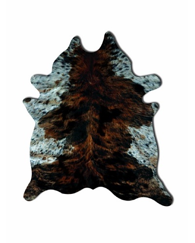 Natural Brand Kobe Cowhide Rug, Tri-Color, 7' x 5' 5As You See