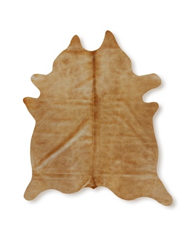 Natural Brand Geneva Cowhide Rug [Tan]