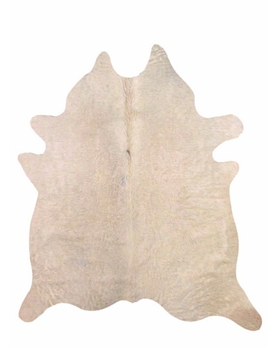 Natural Brand Geneva Cowhide Rug, Natural, 6' x 7'