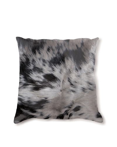 Natural Brand Torino Cowhide Pillow, S & P Black/White