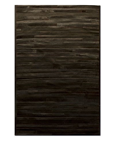 Natural Brand Linear Cowhide Rug