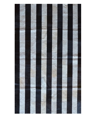 Natural Brand Stitch Hide Rug