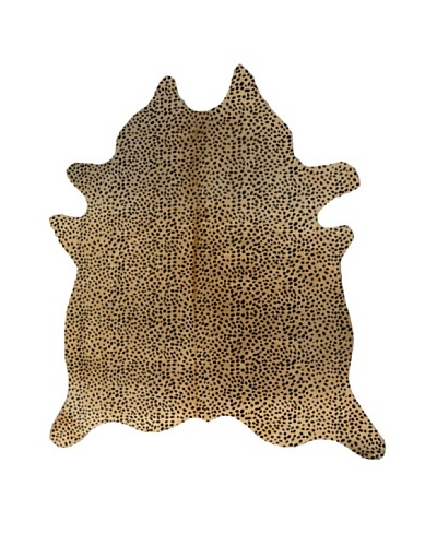 Natural Brand Togo Cowhide Rug, Cheetah, 7′ x 5′ 5″