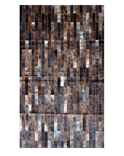 Natural Brand Stitch Hide Rug