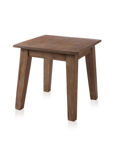 Classic Home Mesa End Table, Sand
