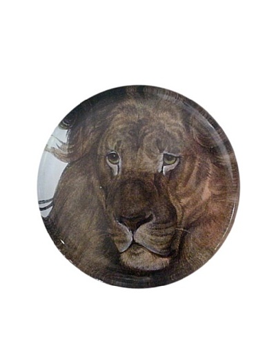Victoria Fischetti Lion Head Paperweight