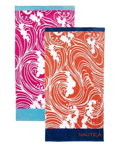 Nautica Wave Beach Towel Set