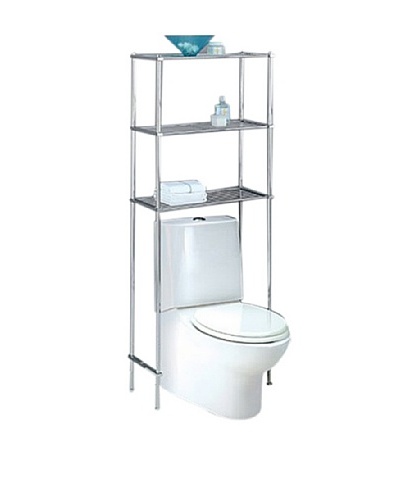 Neu Home Metro Over The Toilet Spacesaver, Chrome