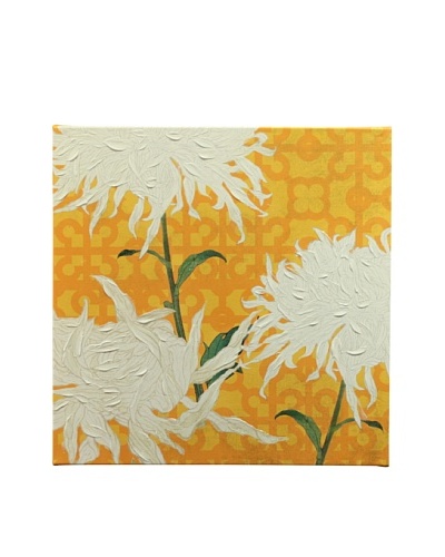 New York Botanical Garden Fun Flowers Giclée on Canvas