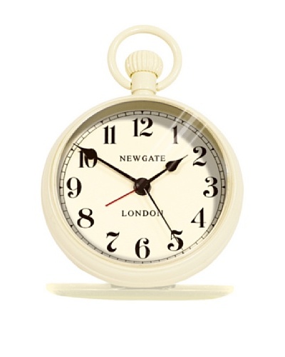 Newgate Regulator Alarm Clock , Cream