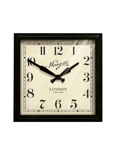 Newgate Quad Clock, Black