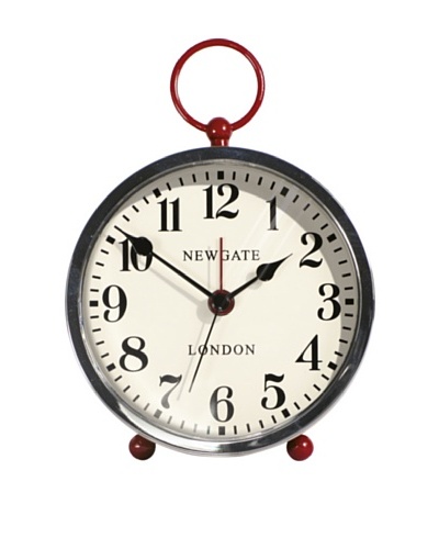 Newgate The Wesley Mini Alarm Clock, Red