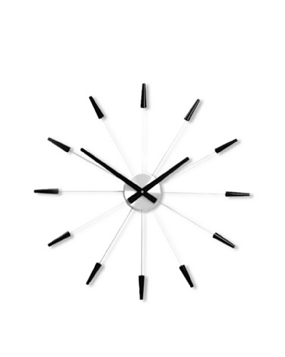 NeXtime Plug Inn Wall Clock [Black]