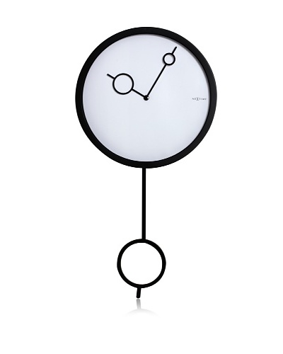 NeXtime Hole in Wall Pendulum Clock