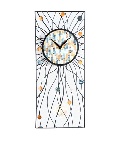 NeXtime Shell Long Wall Clock