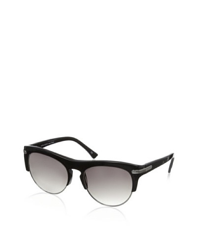 Nina Ricci Women’s NR3725 Sunglasses, Black/Silver