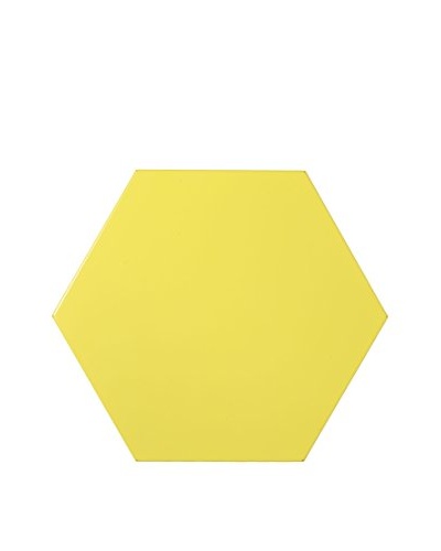 Nine6 Design Magnetic Dry Erasable Wall Panel, Yellow