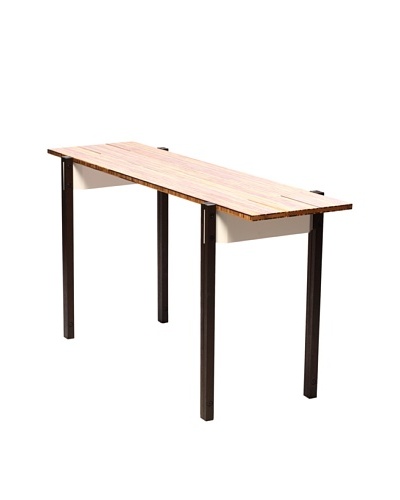 nine6 Design Neopolitan Console, Bamboo/WhiteAs You See