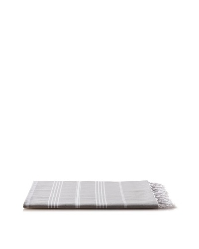 Nine Space Ayrika Collection Stripes Fouta Towel, Grey