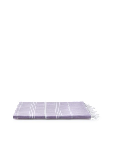 Nine Space Ayrika Collection Stripes Fouta Towel, Purple