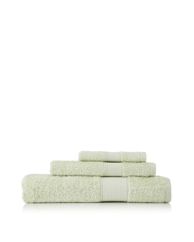 Nine Space Pima Cotton Towel Set [Celery]
