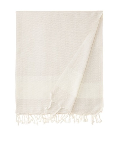 Nine Space Sultan Throw, Beige