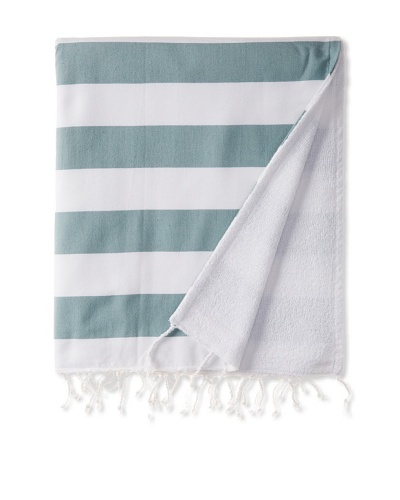 Nine Space Deck Beach Towel, Green