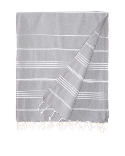 Nomadic Thread Society Turkish Beach Blanket, Smoke, 98x59As You See