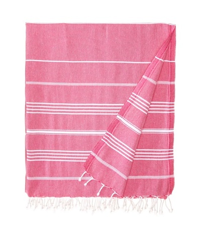 Nomadic Thread Society Turkish Beach Blanket, Fuchsia, 98x59As You See