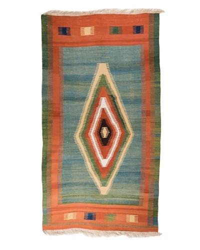 Nomads Loom Old Konya Kilim, 4′ 8″ x 8′ 7″