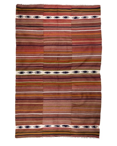 Nomads Loom Old Aegean Kilim, 5′ 5″ x 8′ 8″