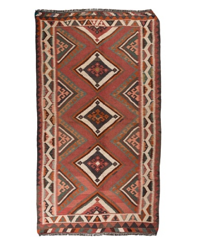 Nomads Loom Old Kurd Kilim, 5' 6 x 9'