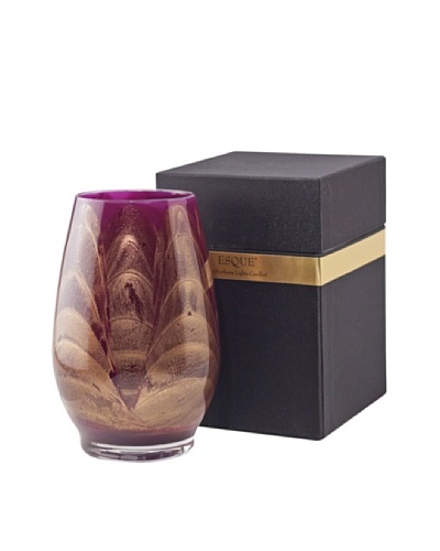 Northern Lights Candles Esque Candle & Floral Vase, Amethyst