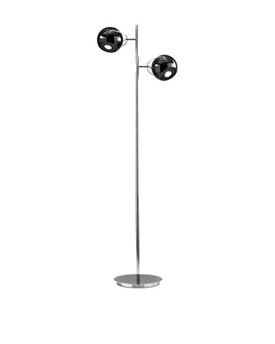 Nova Orbital Floor Lamp, Gloss Back