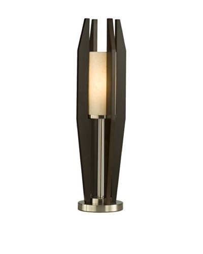 Nova Silo Table Lamp, Pecan