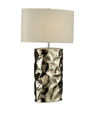 Nova Lighting Cera Table Lamp, Chrome